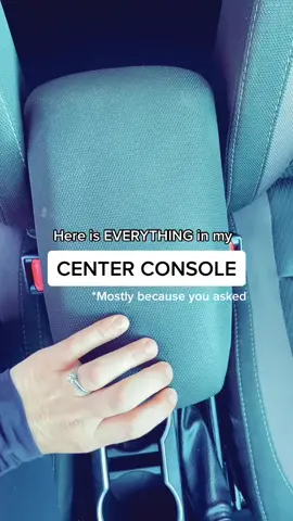 Follow for more tips & organization! 🎉 #cc #car #organizeit #organization #centerconsole #car #cleancar #masks #habits #organized #tips