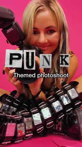 Punk inspired photoshoot🤘🏼 #fyp #photoshoot #UnwrapTheDeals