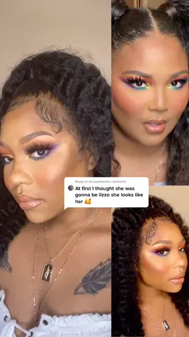 Reply to @boreeddedd turning into my good sis Lizzo 🤪 #lizzo #texasgirl #makeuphacks #baking