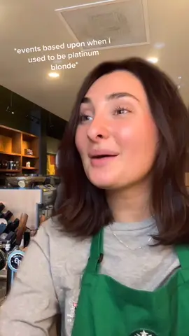 and 3 months later i went back to brunette. #fyp #foryou #barista #baristaproblems #FamilyImpression #FallFashion #starbucks