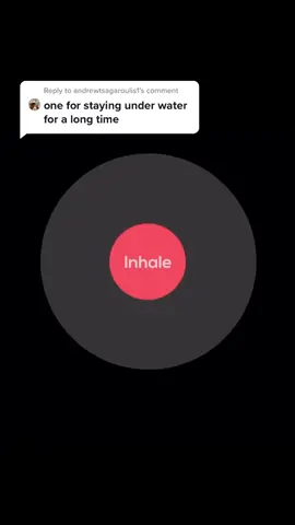 Reply to @andrewtsagaroulis1 ✨new✨ breath in the app - Stamina! can be used for #freediving training #WIP