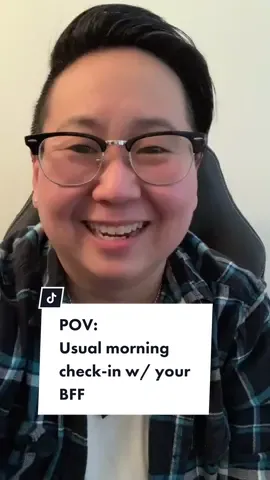 POV: usual morning check-in with your bff ✨ #fyp #mentalhealthmatters #sadbutradclub #MentalHealth #friendshipgoals #pov