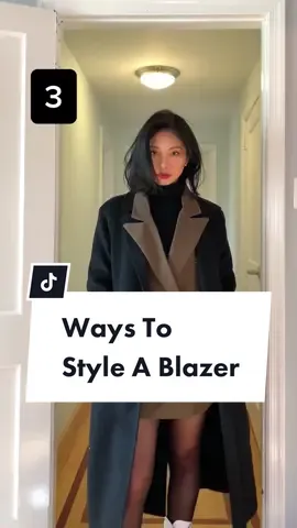 Strut down the hallway is what I do.Blazer from Apparis #fallfashion #myrecommendation #welldone #walking #positions #pov #styleinspo