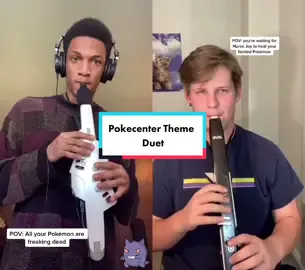 #duet with @joeplaysjazz I look Goofy playing this thing but it was still fun 😌 pokemon never fails to b u m p #pokemon #musician #ewi #fyp