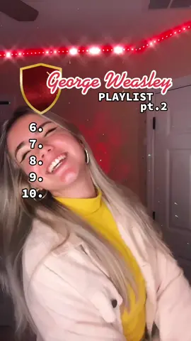 What songs would you add? (Link to my Spotify on my Bio) ❤️ #georgeweasley #hp #harrypotter #dracotok #cedricdiggory #dracomalfoy #gryffindor
