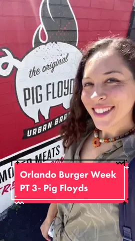 Orlando Burger Week PT 3 Pig Floyd’s #mills50 #orlandolife #orlandofoodie #orlando  #foodietravel #burgerweek