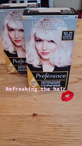 Refreshing the mop .. #fyp #xyzbca #foryoupage #moms #Dads#lorealparis #iceblonde #trend #
