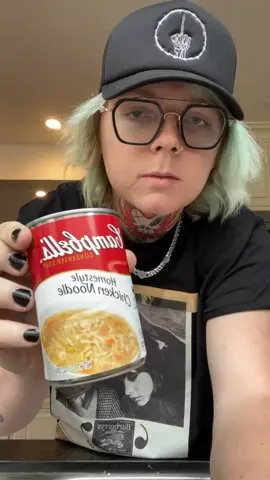 chicken noodle is by FAR the best campbell’s soup flavor to shotgun