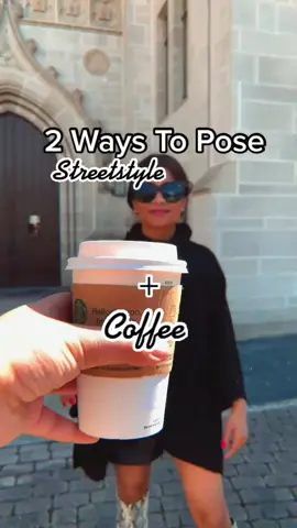 My favorite combo! ☕️✨#StreetStyle #coffee #pose #posingtips #posing #howtopose #photoshoot #styletips #desi #xyzbca #thanksgivingdinner #posingidea