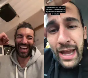 #duet with @reiderrrr I’m loving my tik tok dudes! Confident and secure and showing the world men cry. That’s what’s up. #reaction #men #cry #clouds