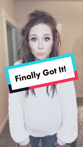 Y’all I FINALLY got it! The pure excitement when I finally got it! Okay trend accomplished! Next please!