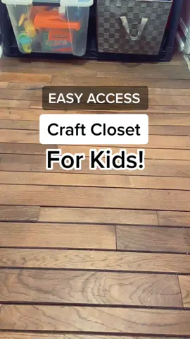 You know a system is successful when it’s hard to live without!  #kids #craftsupplies #organizeit #moving #organized #cleanhome #organizedhome #tips