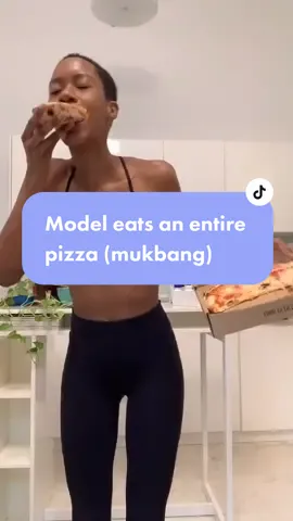 I saw another one of these recently and it drives me nuts #fatphobia #mukbang #model