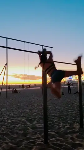 Just monkeying around 🐒 #workout #acrobatics #flip #gymnastics #bars