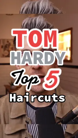 Tom Hardy’s Top 5 Hair Looks! Which one is your favourite??? #menshair #tomhardy #menshairstyles