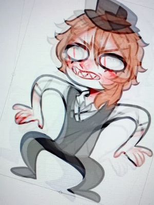 🤡#рек #рекомендации #аниме #anime #painttoolsai #bungoustraydogs #bsd #dazaiosamu #chuuyanakahara #meme