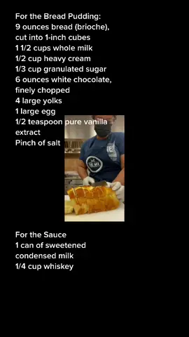 Whiten Chocolate Bread Pudding #fyp #HomeCooked #foodtiktok #xyzbca #food #sweet #yum