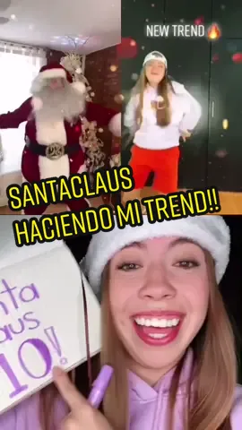 #dúo con @jugandoconsantaclaus 👁👄👁1000/10 para Santa Claus!!!! 😱🤩🤩El trend llego al Polo Norte😂😲🎄 #trend #dance #santaclaus #hiphop