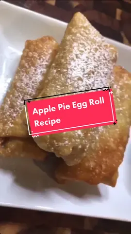 Apple Pie Egg Rolls! #HomeCooked #JessCooks #dessert #EasyRecipe
