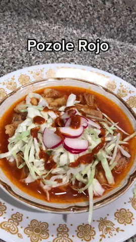 Pozole Rojo de Puerco #pozole #pozolerojo #mexicantiktok #mexicanrecipe #Recipe