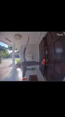 a compilation of me opening my front door