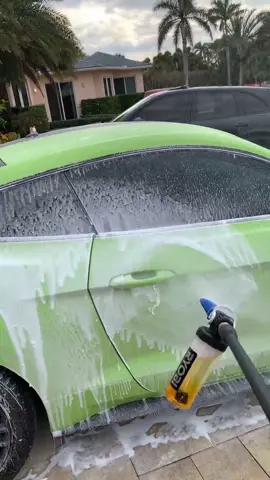 Effortless car wash! The foam cannon & pressure clean cost $120 total at Home Depot #HolidayMusic