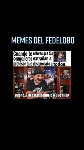 Memes del Fedelobo #humor #meme #fedelobo #fedelobomemes