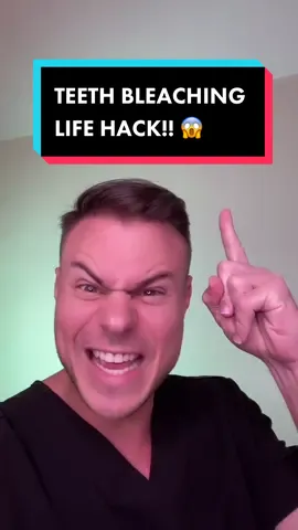 Use this Teeth Whitening Life Hack and NEVER get sensitive teeth again!! 😱 #bleaching #teethwhitening #lifehacks #LifeHack #health #whitening