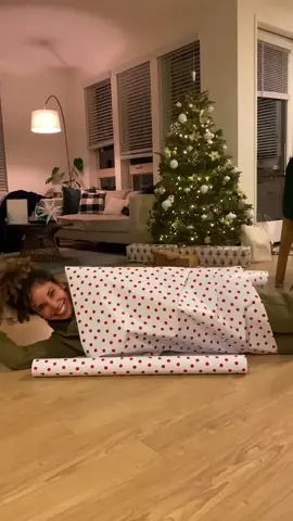 What better gift than Me!?🎁#HolidayDecor #holidaycraft #xmas #gifts #wrappedup #christmas #holidaymusic #happyholidays