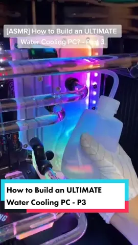 [ASMR] How to Build an ULTIMATE Water Cooling PC? - P3 (Specs list in my YT) #gamingpcbuild #gamingpc #asmr  #gamingpchome #watercooledpc #foryou