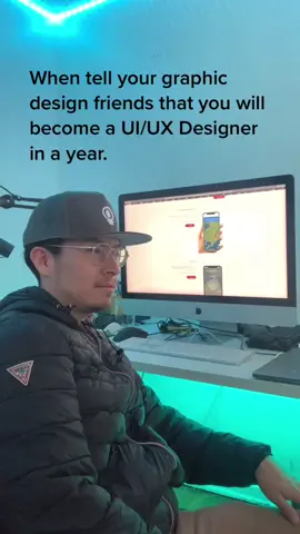 When tell your graphic design friends that you will become a UI/UX Designer in a year. #ux #graphicdesign #uxdesign #design