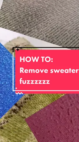 How to remove sweater fuzz #fuzz #pill #depilling #fashion #howto #explained #fyp #clean #sweater #cleaning