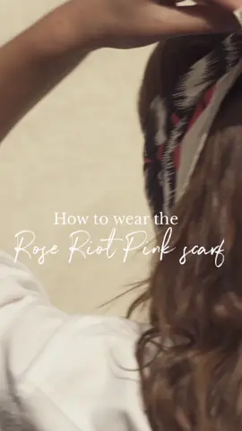 How to wear Rose Riot Pink 🌸 #facemasktutorial #scarfstyle #facecovering #LearnOnTikTok #fyp