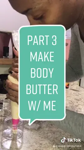 Part 3 of making shimmering body butter with me #MakeItMagical #Productivity #bodybutterbusiness #bodybutterhack #allnaturalskincare #shimmers