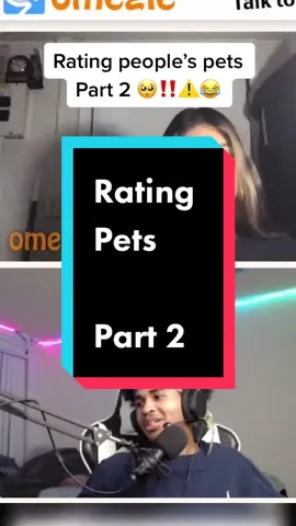 Rating pets part 2! Part 3 coming soon!!! #dogs #omegle #MakeItMagical #VivaCleanHacks
