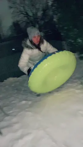 yay sledding !