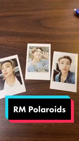 How cute are these Polaroids?! #bts #kpop #rm #namjoon #polaroid #etsyshop