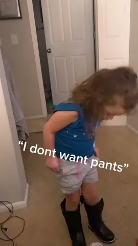 I don’t want pants! #moodaf #toddlermama #toddlersoftiktok