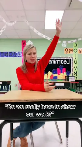Every math assignment #megamouth #WrappingGifts #HolidayTreats #fyp #teacherlife