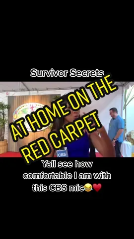 Y’all come alive in the nighttime, I come alive when the cameras are on😂🙇🏽‍♀️ #survivorsecrets #cbs #HolidayTreats #onairhost #tvhost #survivor