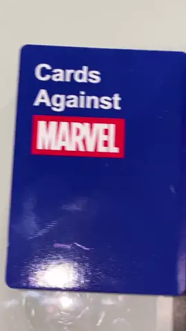 Wow that definitely changes your perspective on marvel! 😳😂 #fyp #foryou #cardsagainstmarvel #cards #card #game #games #cardgame