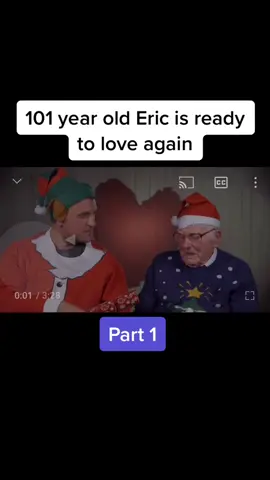 101 year old Eric is ready to love again #fypシ #fy #fyp #certientertainment #viral #Love #Date #Relationship #christmas #elderly #cute