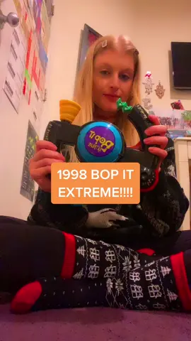 90s kids know what’s up! I don’t think the batteries have ever been changed 🤣 @bopitinventor #bopit #bopitextreme #90skids #y2k