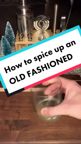 How to spice up an old-fashioned #foryou #fyp #foryoupage #bartending #drinks #alcohol #oldfashioned #CozyAtHome #education #educational