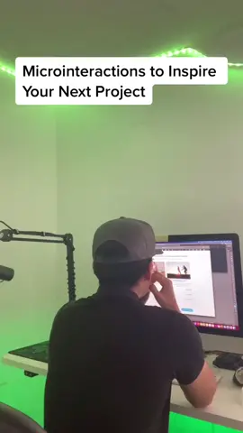 A micro-interaction is a tiny moment with a singular purpose, to make the user interaction engaging and pleasurable. #ux #ui #productdesign #uxdesign