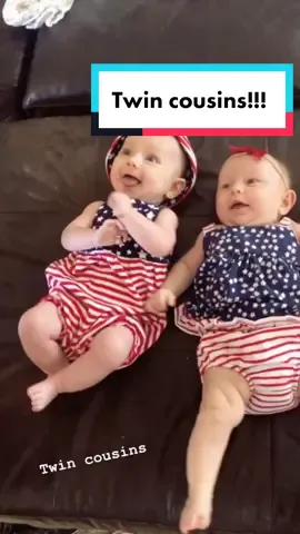 Twin cousins.  5 days apart @laeldeniseking #twins #twincousins #matching #babyoutfits #bestfriendsforever #babybestfriend #babylove #babyfever