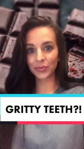 Ever wonder why your teeth feel gritty after eating certain foods?! #greenscreen #dentist #dentaltips