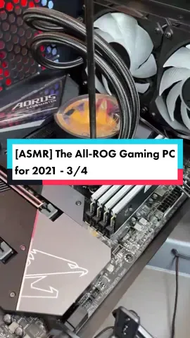 [ASMR] The All-ROG Gaming PC for 2021 - 3/4 #gamingpc #pcbuild #asmr #gamingpcbuild #foryou