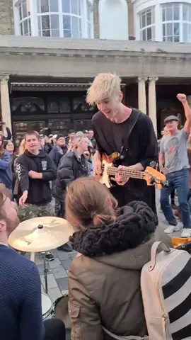 favourite thing to do #2021 #busking #rocknroll #punk #streetperformer #busker #boys #band #fyp #livemusic #guitar