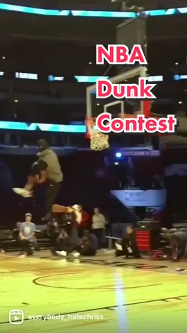 I was apart of the @nba dunk contest @therea1djones_ #NBA #dunkcontest #fyp #basketball